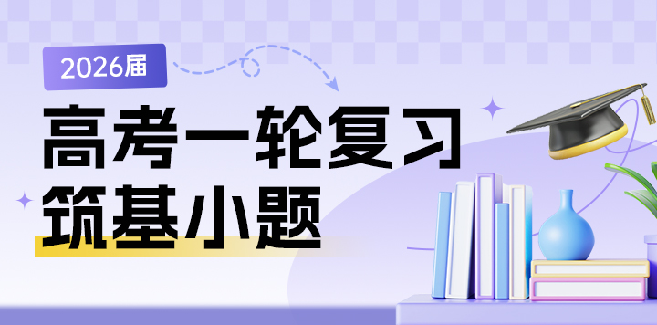 2026届高考一轮复习筑基小题