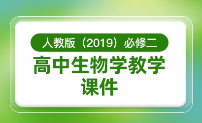 高中生物学人教版（2019）必修二教学课件